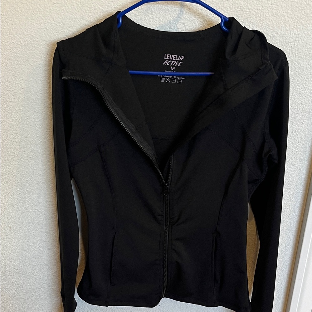 LevelUp Active Black Kids Jacket